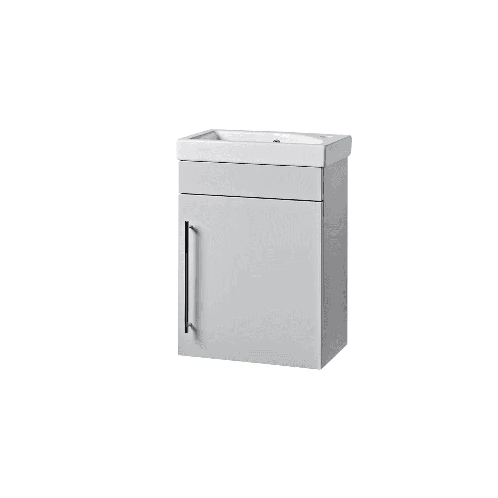 Roper Rhodes 450mm Esta Wall Mounted Unit Light Grey