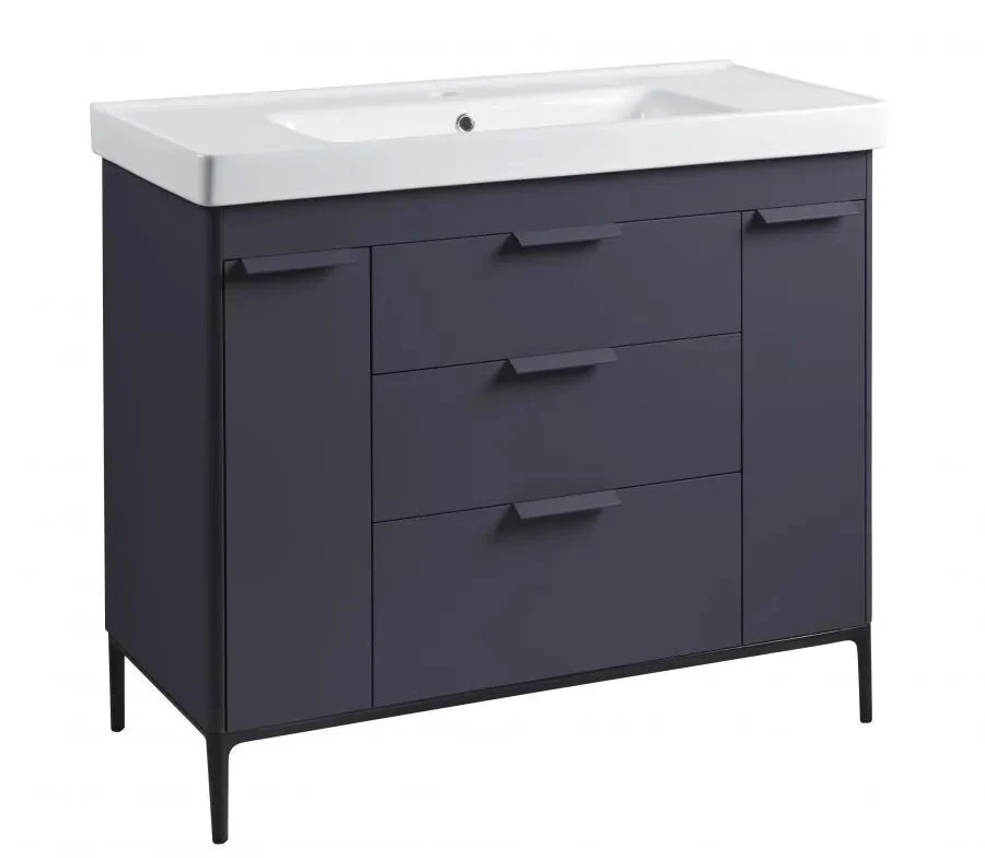 Roper Rhodes Fairmont 1000mm Freestanding Unit Carbon Matt