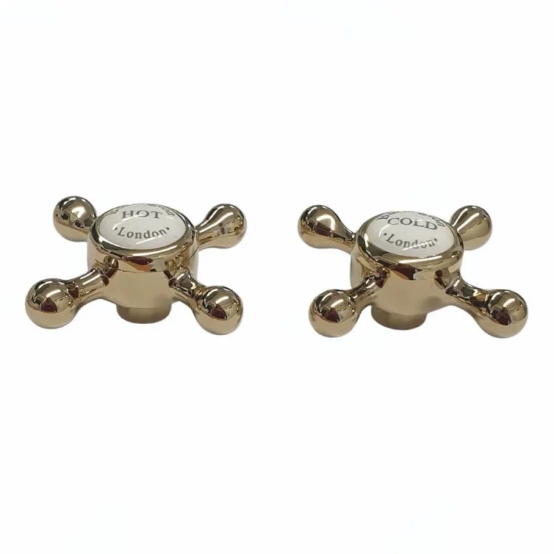 Burlington Claremont Tap Handles (pair) Gold product image - Image 2