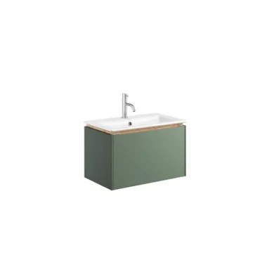 Crosswater Mada Basin Unit 600 Sage Green detail view - Image 4