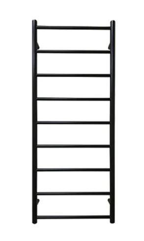 Jis Lindfield Heated Towel Rail 1275 X 520mm Central Heating Black