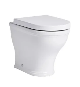 Roper Rhodes 490mm Langford Back To Wall White - Pan Only