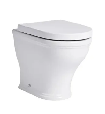 Roper Rhodes 490mm Langford Back To Wall Pan - White product image - Image 6
