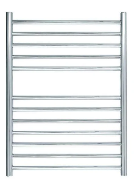 Jis Ouse 520 Heated Towel Rail 700 X 520mm Cylindrical Electric Only Stainless Steel Satin