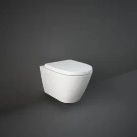 Rak Resort Rimless Wall Hung Pan With Hidden Fixations detail view - Image 2