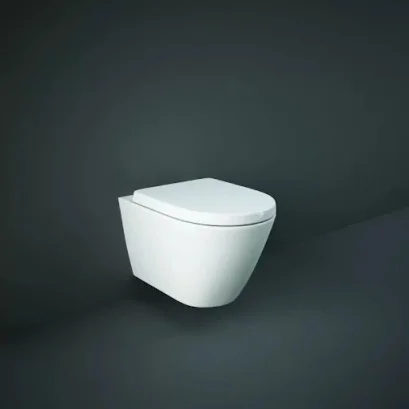 Rak Resort Rimless Wall Hung Pan With Hidden Fixations product image - Image 5