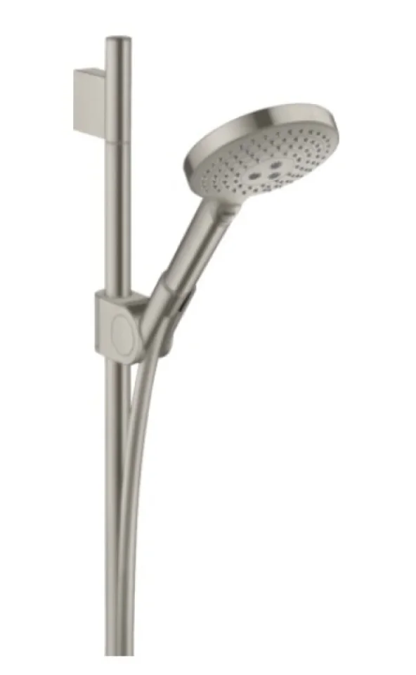 Axor Uno Shower Set 0.90 M With 3jet Hand Shower 120 Stainless Steel Optic detail view - Image 4