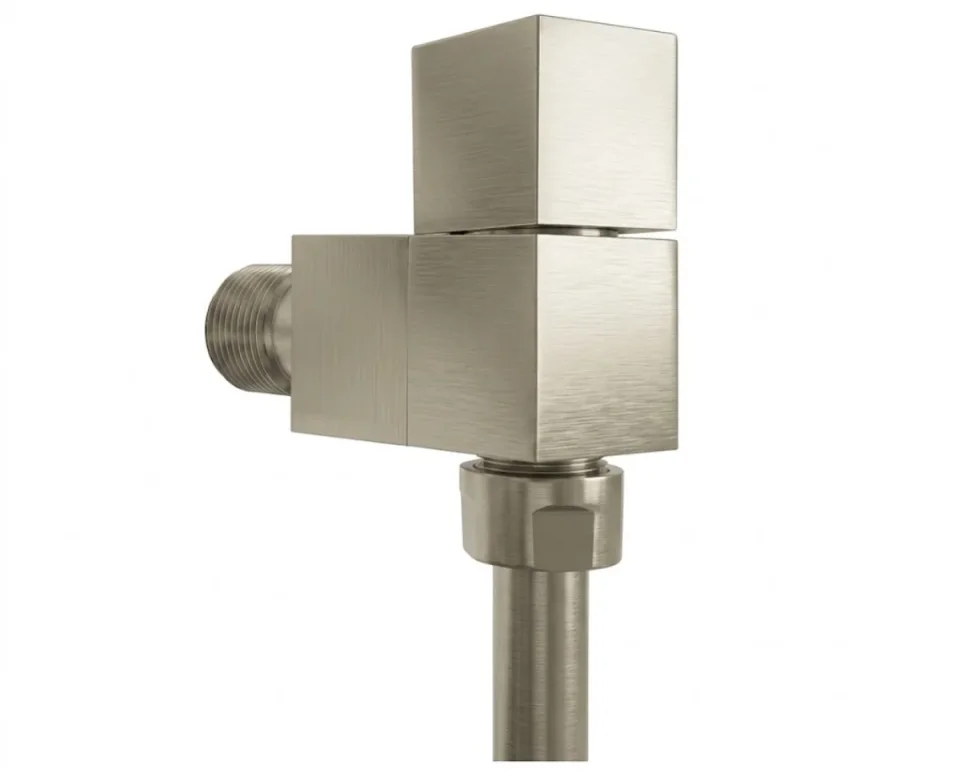 Vogue Angled Valves in Brushed Nickel product image - Image 4