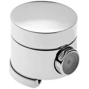 Saneux Tooga Easy Clean Bath Filler, Overflow & Clicker Waste - Chrome product image - Image 3