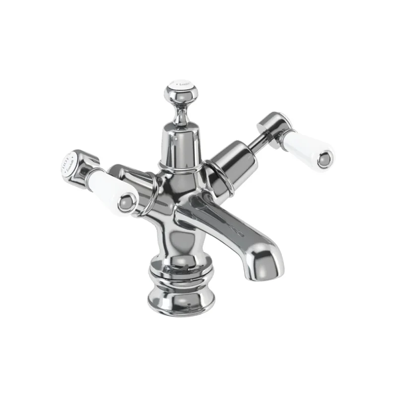 Burlington Qt Kensingtn Regal 1h Basin Mono Chrome product image - Image 1
