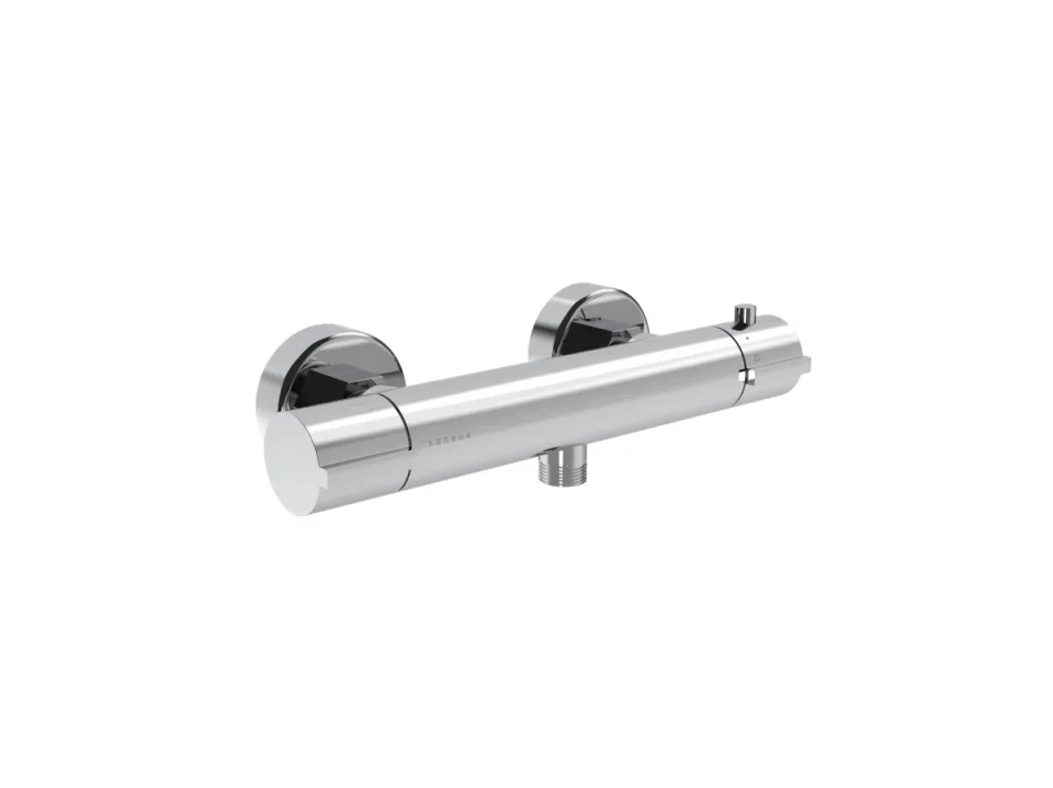 Saneux Cos 2 Way Shower Kit With Bar Valve - Chrome product image - Image 3