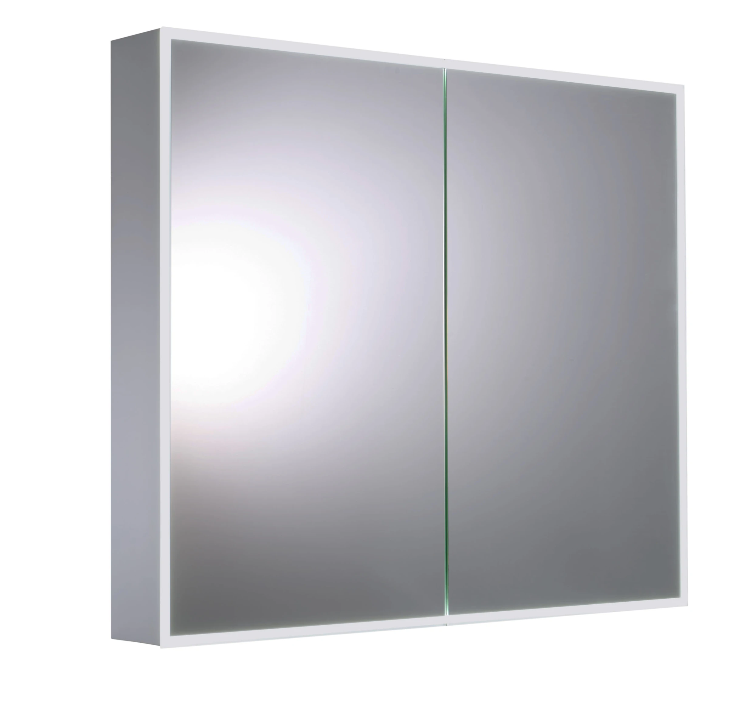 Just Taps Aspect Mirror Cabinet 820w X 700h, 4 Sided Light