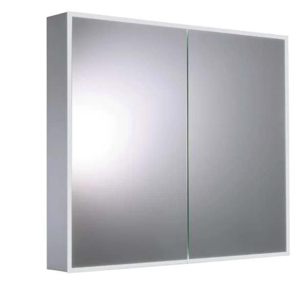 Just Taps Aspect Mirror Cabinet 820w X 700h, 4 Sided Light
