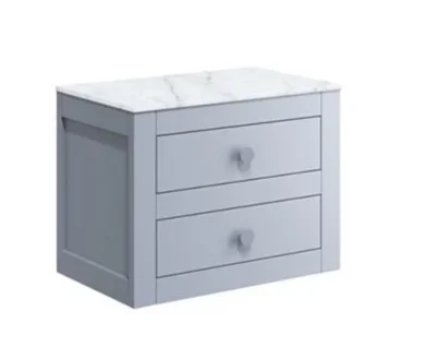 Crosswater Canvass Basin Unit 900 Storm Grey product image - Image 2