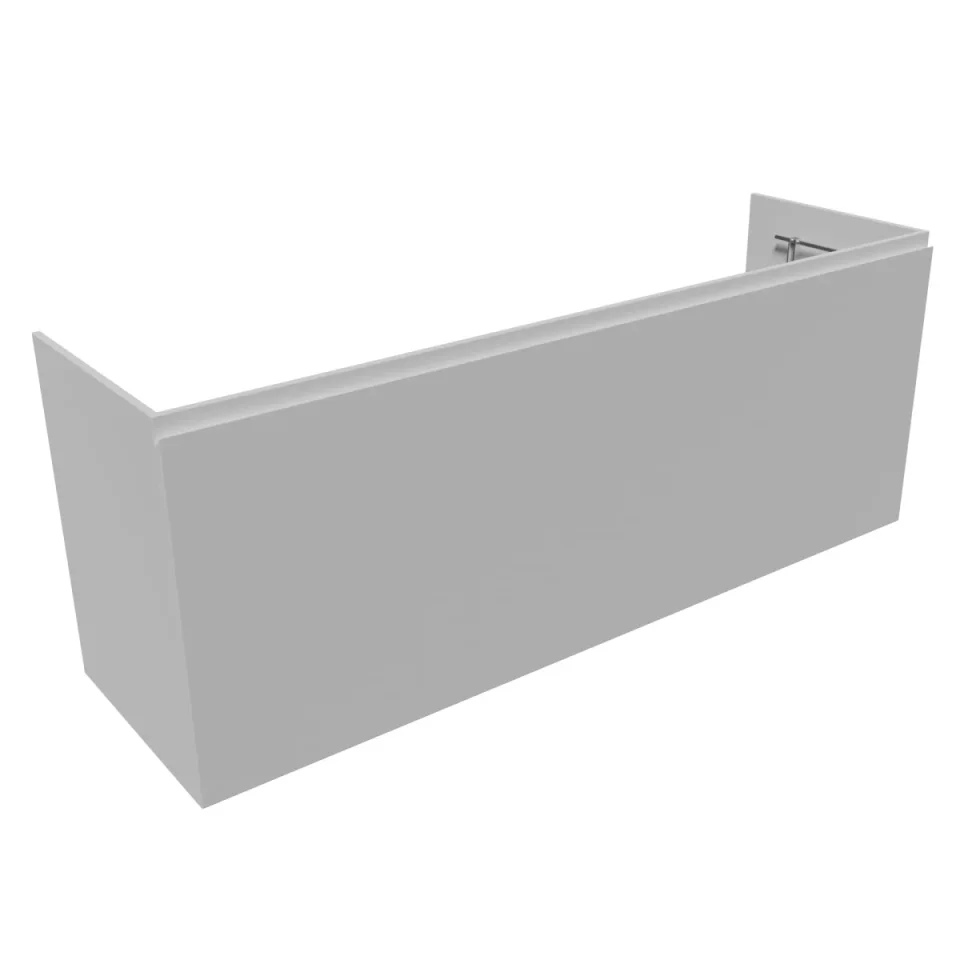 Faeber Mode Mini 1200mm 1 Drawer Unit Matte White product image - Image 1