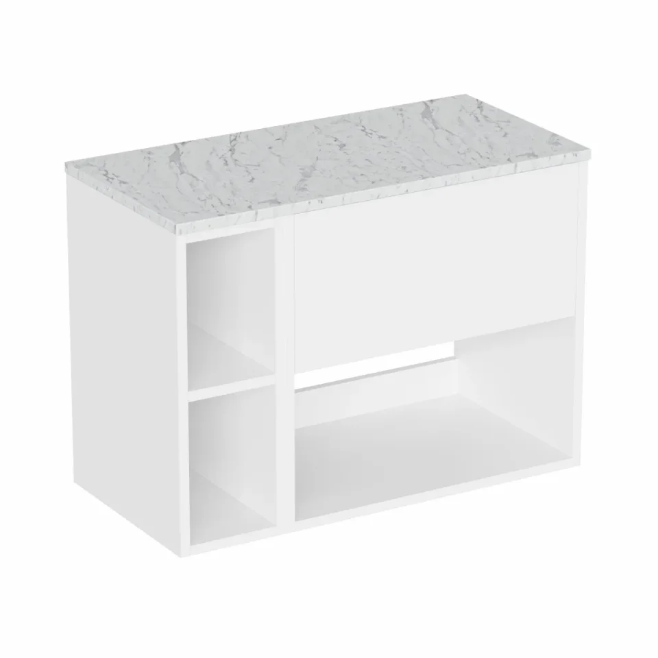 Britton Hackney Worktop 800mm Carrara product image - Image 1