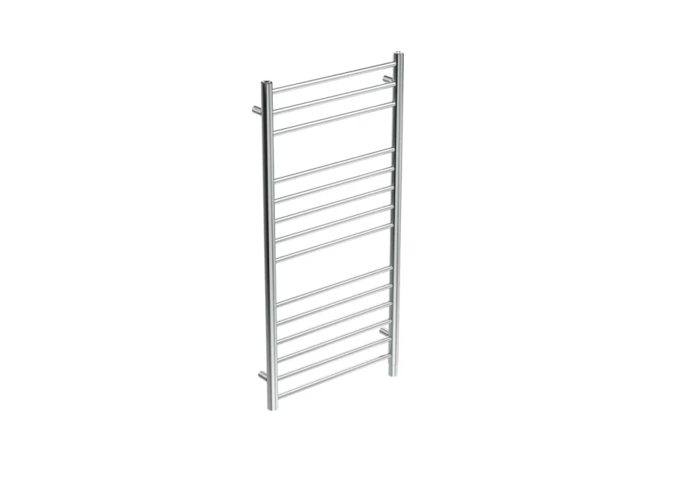 Saneux Ember 600mm Round Electric Towel Rail - 12v - Chrome - Size Tolerance Between 595 - 600mm product image - Image 2