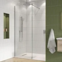 Crosswater Asura 8mm Sliding Door 1700 Slate product image - Image 2