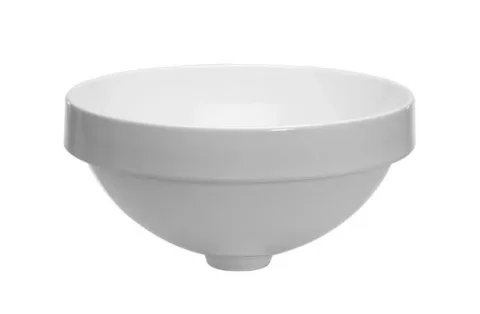 Crosswater Nepi Inset basin 400 O/Flow White detail view - Image 4