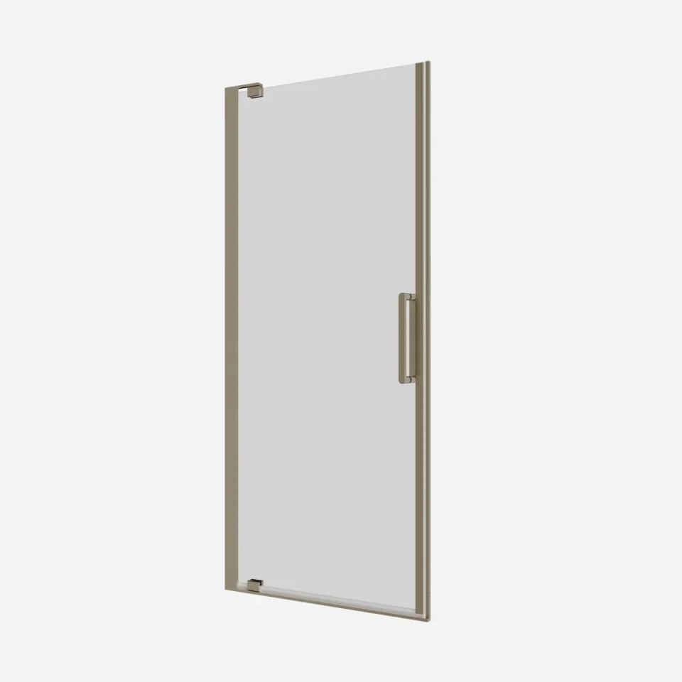 Crosswater Optix Pivot Door 900 Brushed Brass product image - Image 3