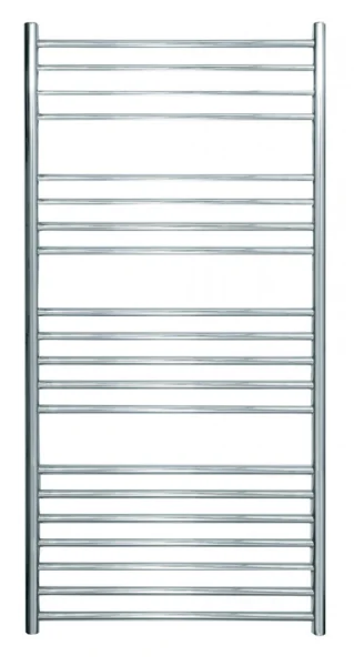 Jis Ashdown 520 Heated Towel Rail 1250 X 520mm Central Heating Stainless Steel Polished