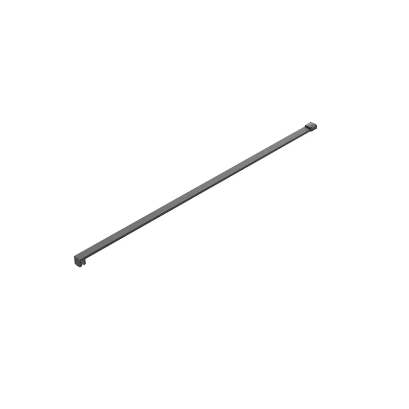 Crosswater Gallery Glass Wall Brace Matt Black product image - Image 4