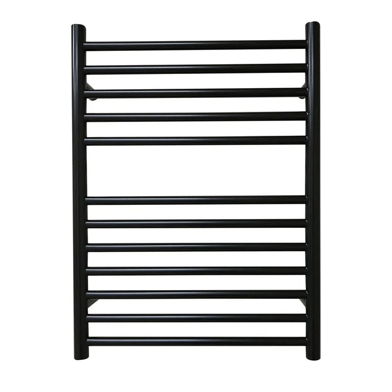 Jis Ouse 520 Heated Towel Rail 700 X 520mm Electric Only Black