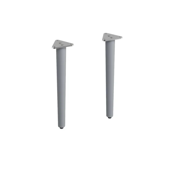 Burlington Chalfont Legs (pair) Grey detail view - Image 3