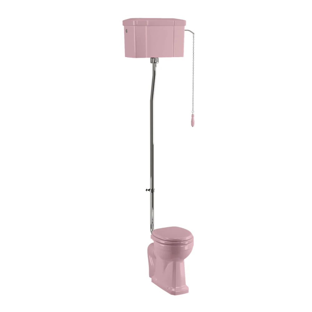 Burlington H/l Cistern Tank Inc Fitts Confetti Pink