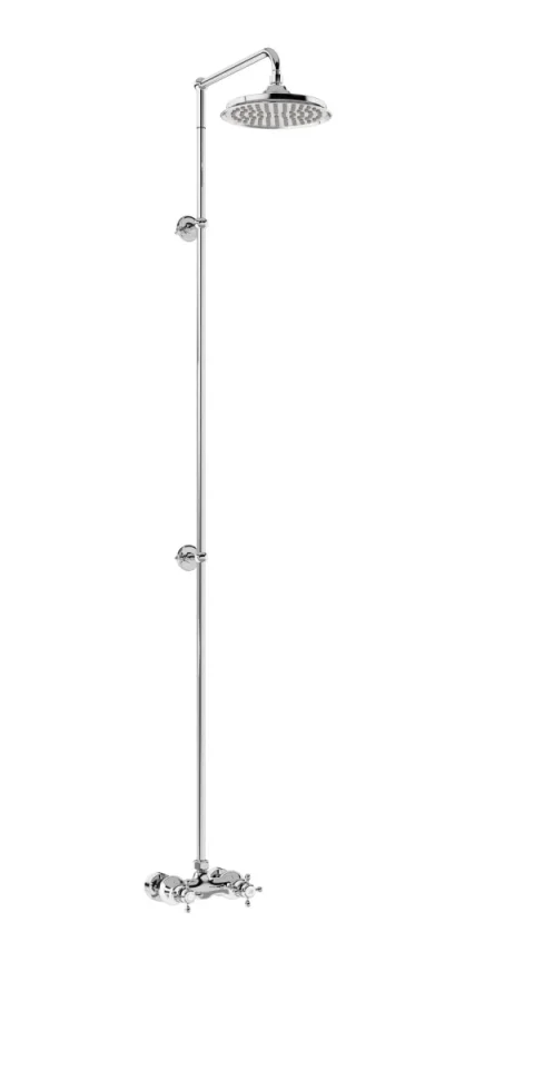 Burlington Thermostatic Exposed Shower Bar Valve Chrome product image - Image 6