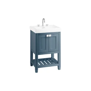 Burlington Riviera 580mm Vanity Unit Blue