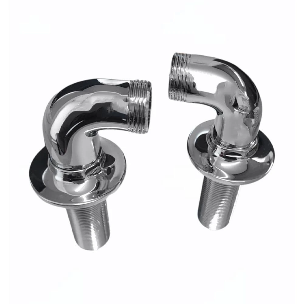 Burlington 3/4" Wall Outlet Elbow Chrome
