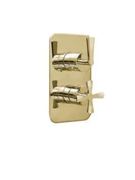 Burlington Riviera Shower Valve Gold W/o Diverter detail view - Image 3
