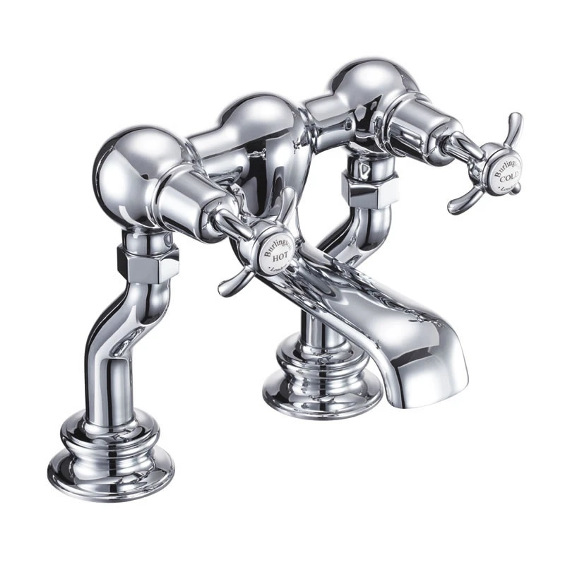 Burlington Burlinton Qt Standard Bath Filler (no Heads) Chrome