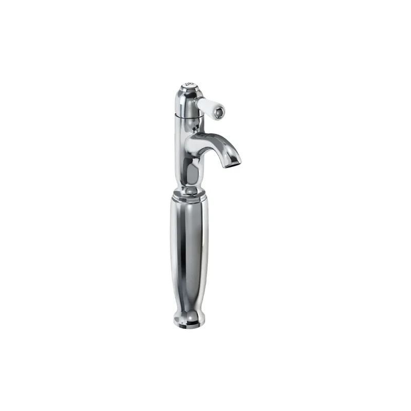 Burlington Chelsea Tall Curved Basin 1 Tap Hole Chrome product image - Image 4