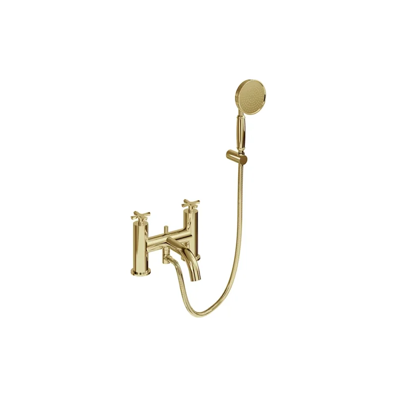Burlington Riviera Bath/shower Mixer Gold product image - Image 4