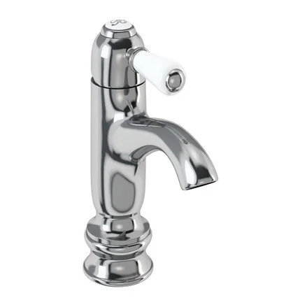 Burlington Chelsea Regent Curved Basin 1 Chrome