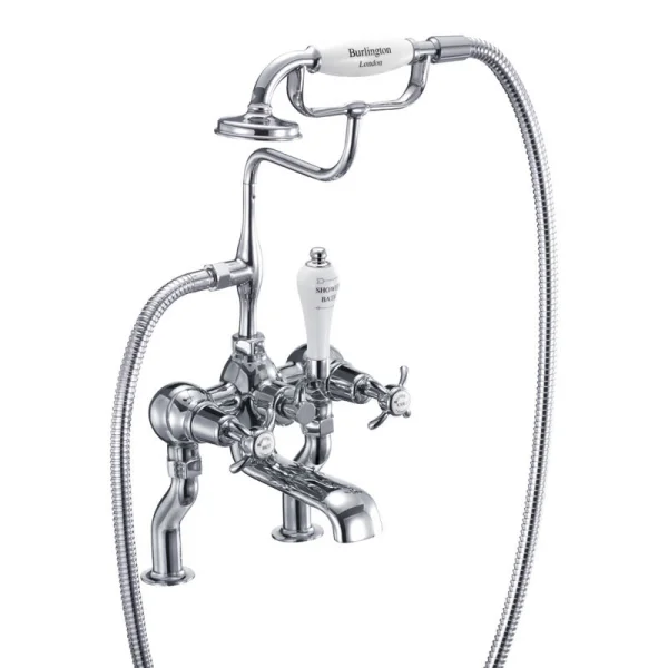 Burlington Deck Mounting Unions (for Bsm) Chrome