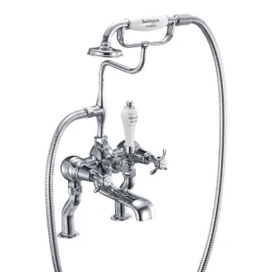 Burlington Deck Mounting Unions (for Bsm) Chrome