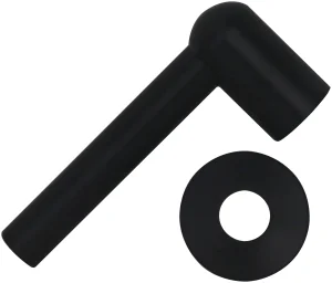 Ava Radiator Valve Standard Electric Element Shroud Cover Black