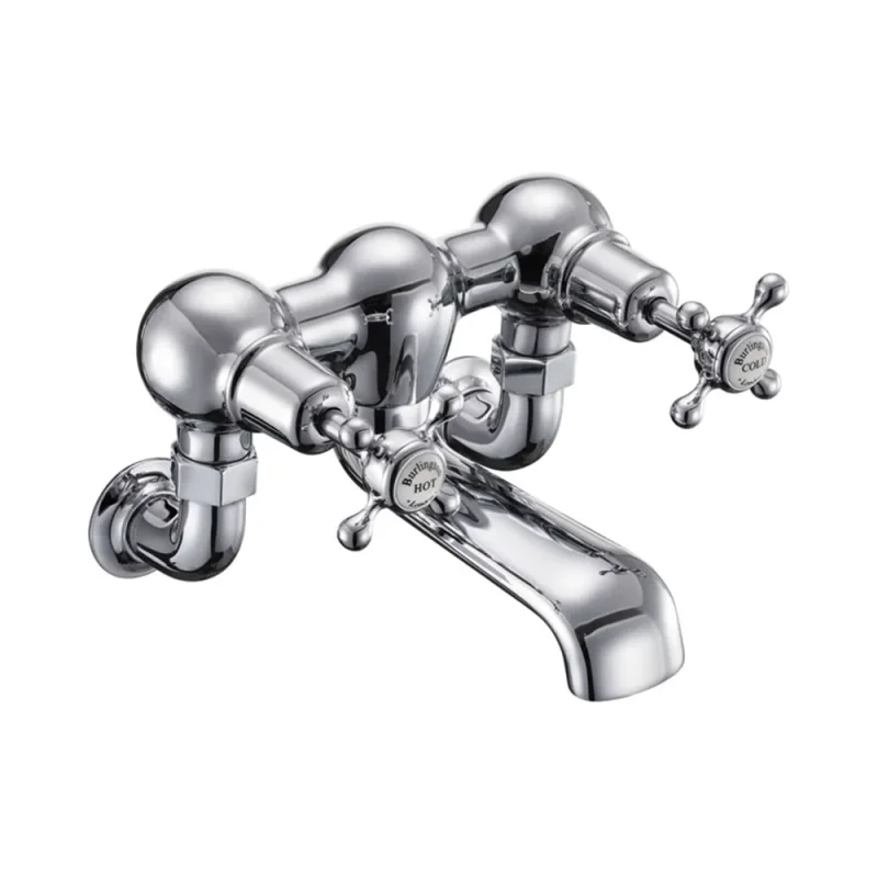 Burlington Qt Claremont Wall Bath Filler Chrome product image - Image 3