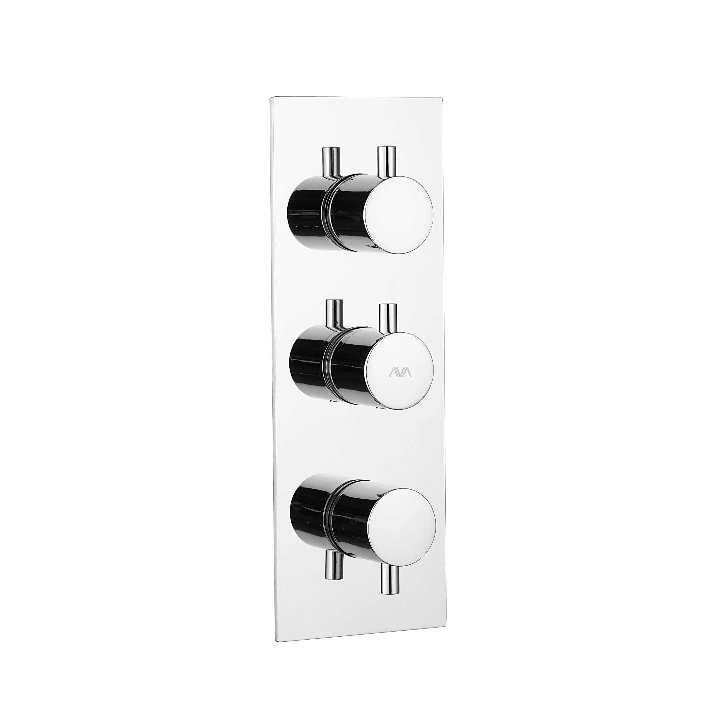 AVA Trend 3 Handle Finishing Set Chrome