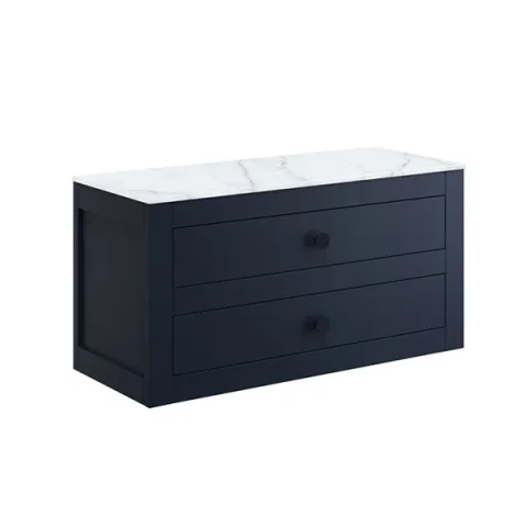 Crosswater Canvass Basin Unit 900 Deep Indigo Blue product image - Image 6