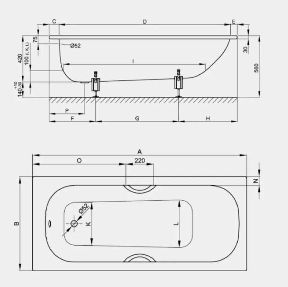 Betteform 1600 750 Mm, White detail view - Image 5