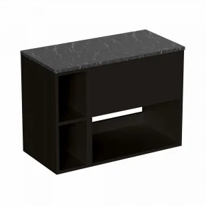 Britton Hackney Link Unit 200mm Black Matt