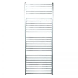 Jis Beacon 620 Heated Towel Rail 1650 X 620mm Cylindrical Electric Only Stainless Steel Satin