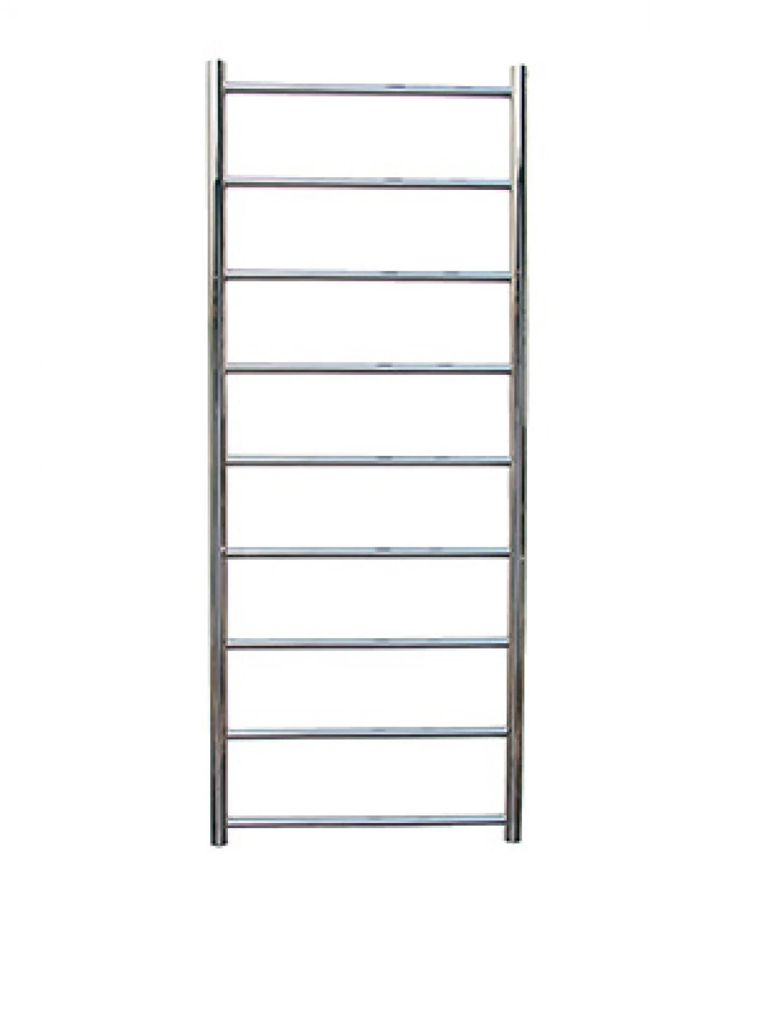 Jis Lindfield Heated Towel Rail 1275 X 520mm Cylindrical Electric Only Stainless Steel Satin