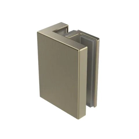 Crosswater Gallery Glass Glass Bracket Brushed Brass product image - Image 5