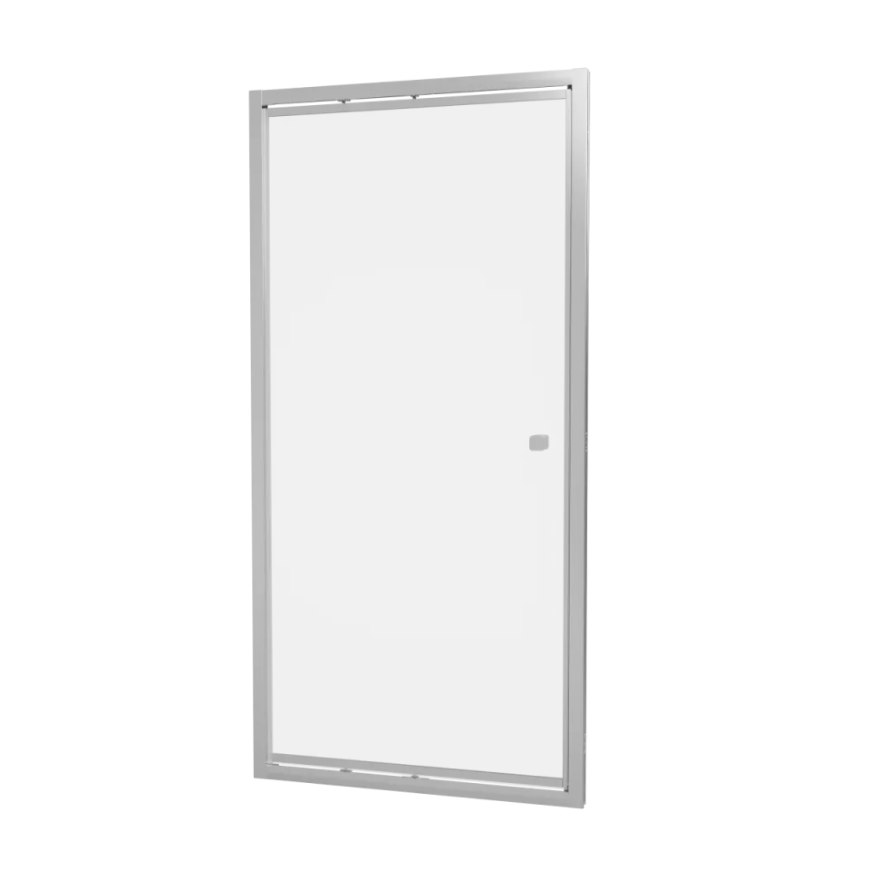 Crosswater Clear 6 Infold Door 800 Chrome product image - Image 1
