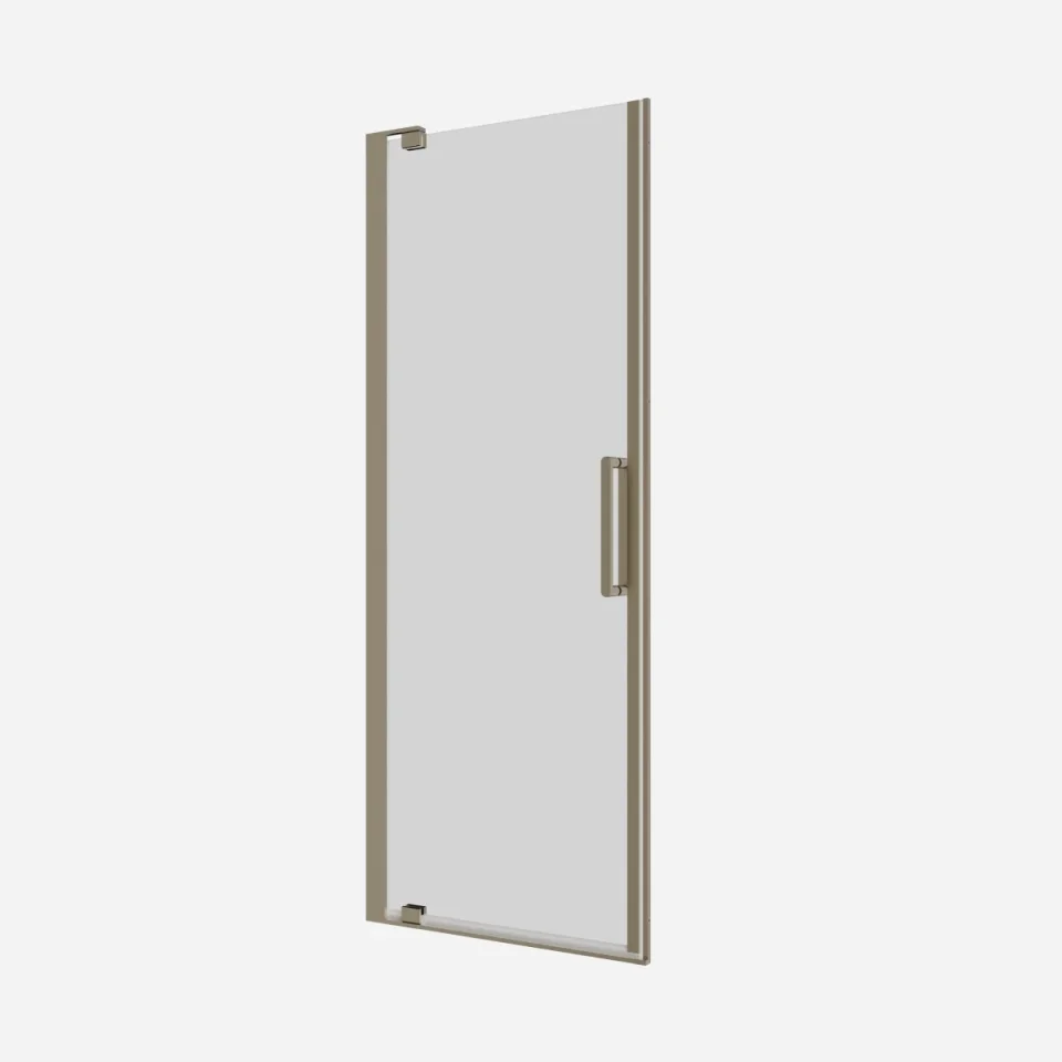Crosswater Optix Pivot Door 800 Brushed Brass product image - Image 3